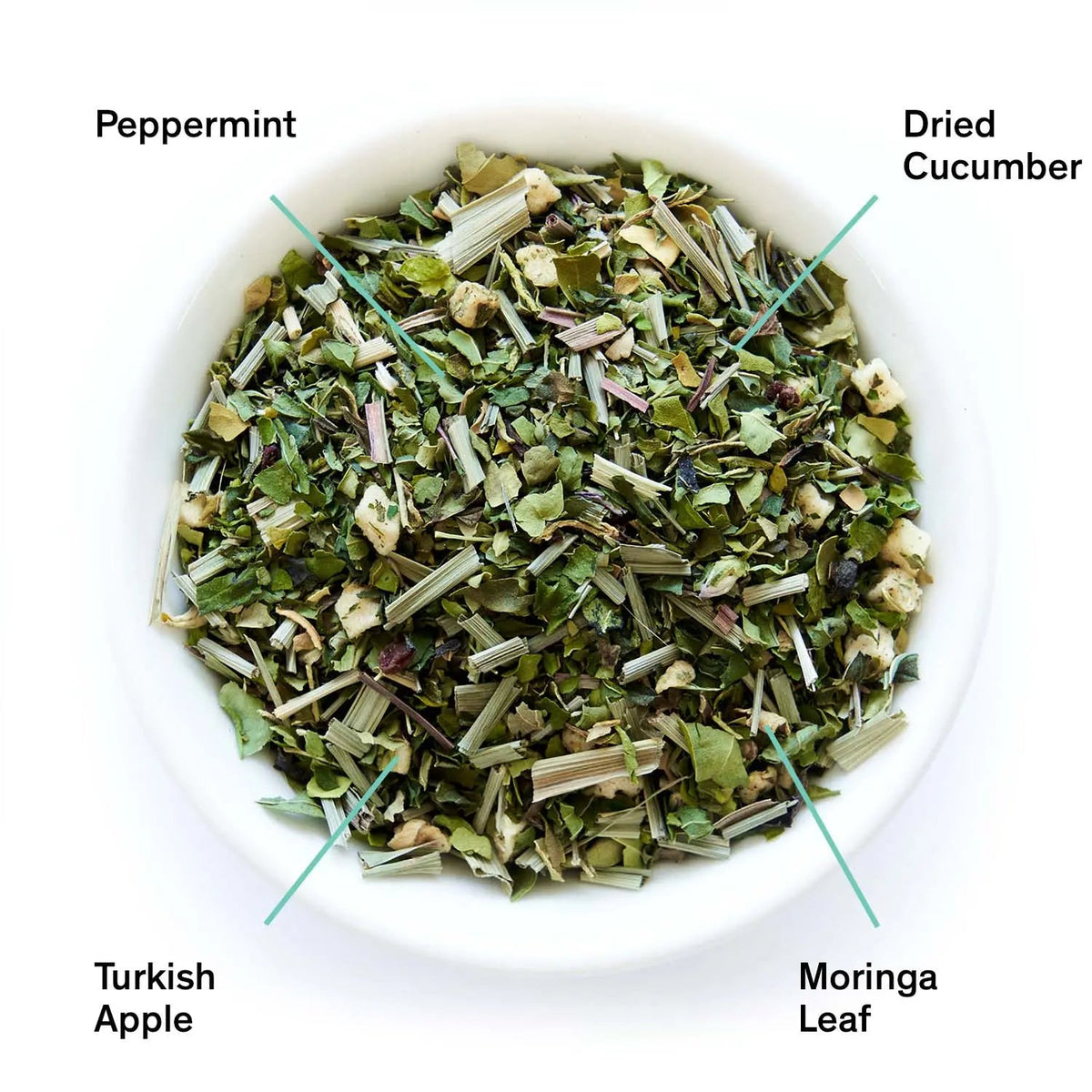 Olympus - Mint Cucumber Herbal Tea (Caffeine Free)